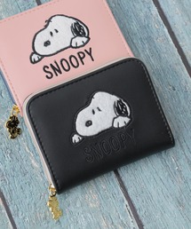 PEANUTS（ピーナッツ）の「ふわふわスヌーピー ラウンドファスナー小銭入れ（コインケース）」