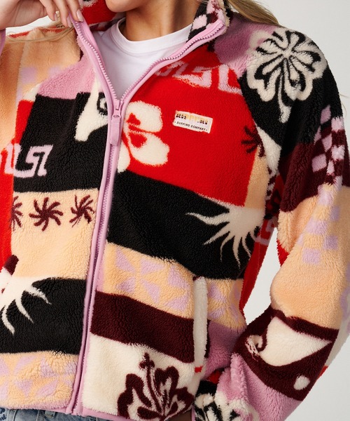rip curl(リップカール)の「RIP CURL/リップカール フリースジャケット 0EGWFL(その他アウター・レディース・マルチ/ホワイト×ブラック・XS/S)」の10枚目の写真