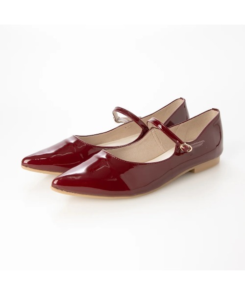 Launa lea(ラウナレア)の「【26秋冬】【レイン対応】クラシックメリージェーンフラットパンプス(R9641)(パンプス・レディース・アイボリー/ブラック/ボルドー・23.5cm/23.0cm/22.5cm/22.0cm/25.5cm/25.0cm/24.5cm/24.0cm)」の6枚目の写真