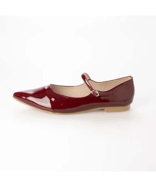 Launa lea(ラウナレア)の「【26秋冬】【レイン対応】クラシックメリージェーンフラットパンプス(R9641)(パンプス・レディース・アイボリー/ブラック/ボルドー・23.5cm/23.0cm/22.5cm/22.0cm/25.5cm/25.0cm/24.5cm/24.0cm)」の5枚目の写真