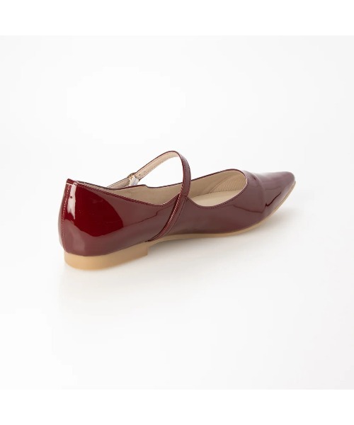 Launa lea(ラウナレア)の「【26秋冬】【レイン対応】クラシックメリージェーンフラットパンプス(R9641)(パンプス・レディース・アイボリー/ブラック/ボルドー・23.5cm/23.0cm/22.5cm/22.0cm/25.5cm/25.0cm/24.5cm/24.0cm)」の7枚目の写真