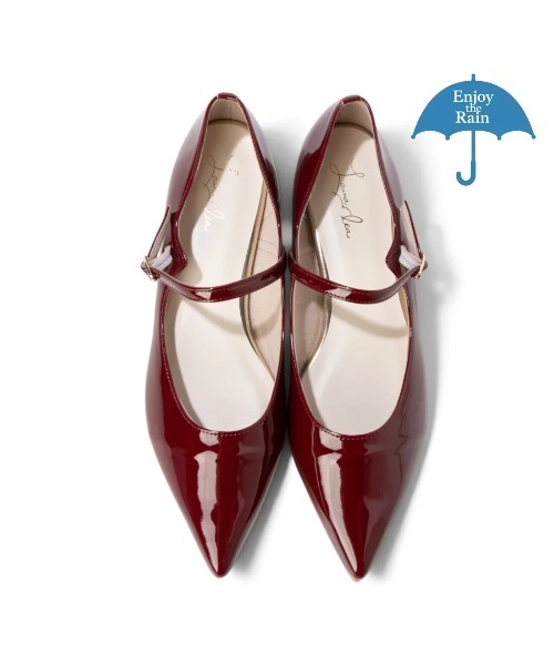 Launa lea(ラウナレア)の「【26秋冬】【レイン対応】クラシックメリージェーンフラットパンプス(R9641)(パンプス・レディース・アイボリー/ブラック/ボルドー・23.5cm/23.0cm/22.5cm/22.0cm/25.5cm/25.0cm/24.5cm/24.0cm)」の4枚目の写真