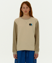 Blink Waffle L/S Tee Beige