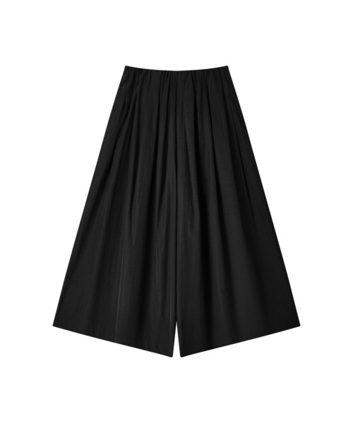 tageechita(タジチタ)の「【tageechita】タックボリューム ワイドスカンツ(スカート・レディース・ブラック/パープル・S/M/L)」の9枚目の写真