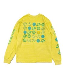BIGWAVE COLLECTIVE（ビッグウェーブコレクティブ）の「808 RAVE SQUARE L/S TEE (LIMELIGHT)（Tシャツ/カットソー）」