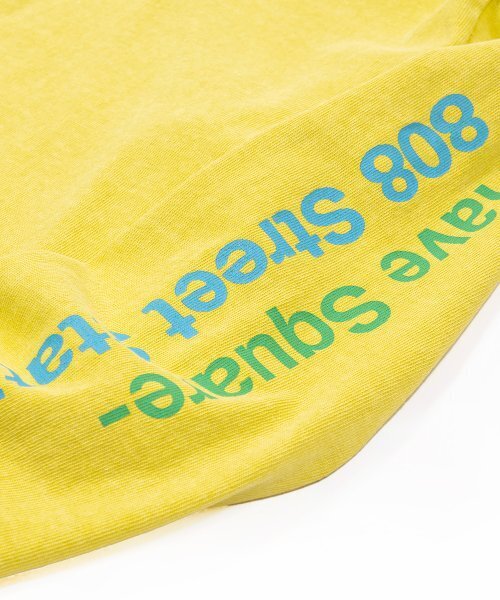BIGWAVE COLLECTIVE（ビッグウェーブコレクティブ）の「808 RAVE SQUARE L/S TEE (LIMELIGHT)（Tシャツ/カットソー・メンズ・その他・X-LARGE/LARGE）」の4枚目の写真