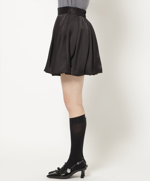 WILLSELECTION(ウィルセレクション)の「タックバルーンミニスカート(スカート・レディース・ブラック/ピンク/ブラウン系その他・FREE)」の5枚目の写真