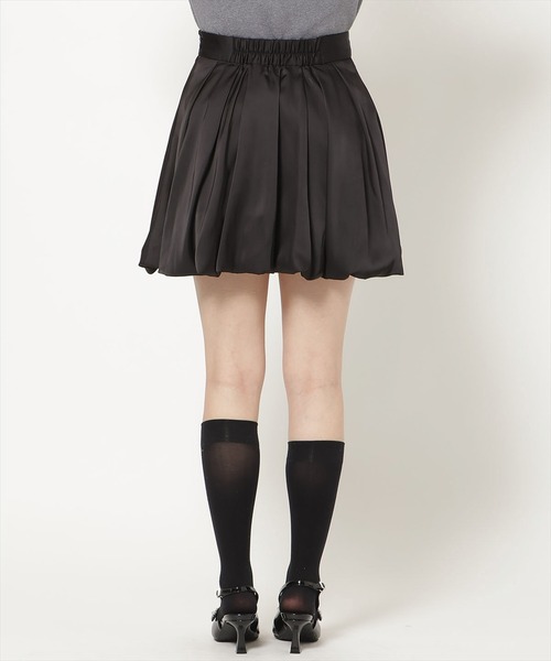 WILLSELECTION(ウィルセレクション)の「タックバルーンミニスカート(スカート・レディース・ブラック/ピンク/ブラウン系その他・FREE)」の6枚目の写真