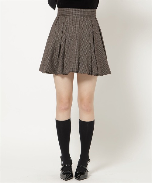 WILLSELECTION(ウィルセレクション)の「タックバルーンミニスカート(スカート・レディース・ブラック/ピンク/ブラウン系その他・FREE)」の10枚目の写真