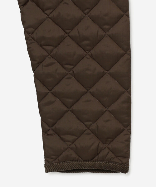 THE SHINZONE(ザ シンゾーン)の「THE SHINZONE |〈別注〉QUILTING SHORT COAT WOMEN(ナイロンジャケット・レディース・ブラウン/ブラック・F)」の6枚目の写真