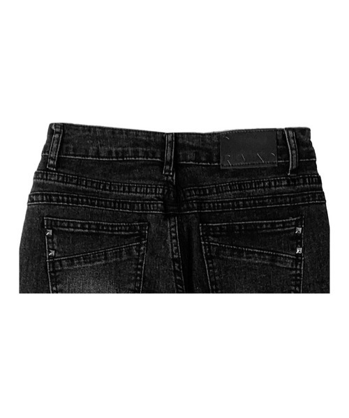 anyonemore(エニワンモア)の「ウォッシュドブーツカットデニムパンツ(デニムパンツ・レディース・ブラック・LARGE/MEDIUM/SMALL)」の15枚目の写真