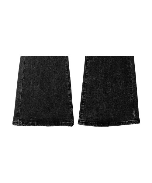 anyonemore(エニワンモア)の「ウォッシュドブーツカットデニムパンツ(デニムパンツ・レディース・ブラック・LARGE/MEDIUM/SMALL)」の16枚目の写真