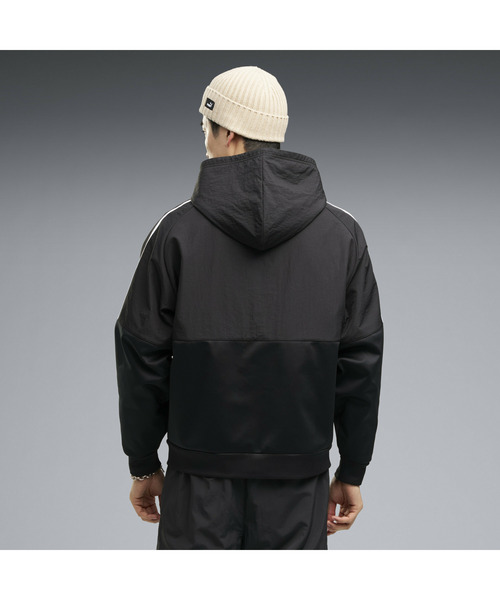 PUMA(プーマ)の「PUMA プーマ メンズ ESS エレベーテッド ウィンドブロック フルジップ フー(パーカー・メンズ・モスグリーン/ブラック/ライトグレー・XX-LARGE/X-LARGE/SMALL/MEDIUM/LARGE)」の4枚目の写真
