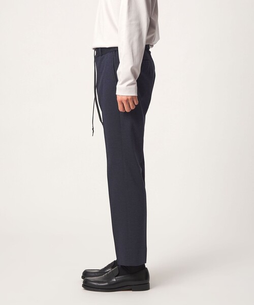 green label relaxing(グリーンレーベルリラクシング)の「A+ TC ツイル スタンダード イージー NP セットアップ パンツ スラックス -ストレッチ-(スラックス・メンズ・ダークグレー/ネイビー・S/XL/M/L)」の22枚目の写真