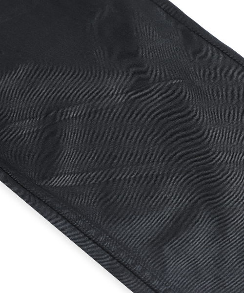 XTONZ（エクストーンズ）の「XP345 アイレットベルト付きサギングフレア コーティングチノパンツ (BLACK)（その他パンツ・レディース・その他・LARGE/MEDIUM/SMALL）」の3枚目の写真