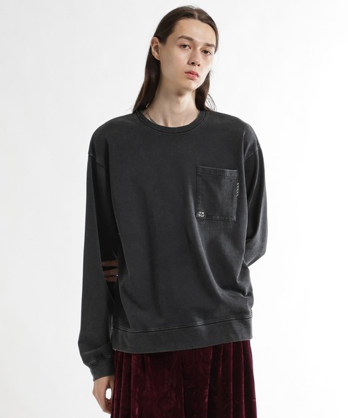 HARE(ハレ)の「ポケットミニロゴスウェット(HARE)(スウェット・メンズ・ホワイト/ブラック/グレー系その他/レッド・MEDIUM/SMALL)」の19枚目の写真