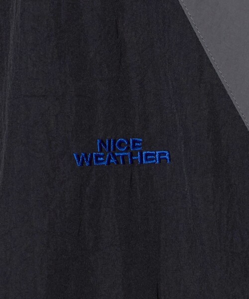 NICE WEATHER(ナイスウェザー)の「<NICE WEATHER>レトロスポーツブルゾン/ブラック(その他アウター・メンズ・ブラック・S/L/M)」の6枚目の写真
