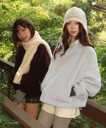 KILLIMAN（キリマン）の「Posy Sherpa Jacket - Powder Blue（スウェット）」