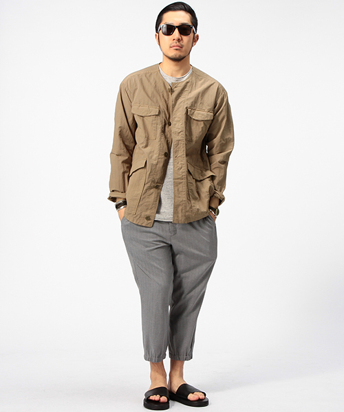 B:MING by BEAMS(ビーミングバイビームス)の「ビーミング by ビームス / ストレッチ7分丈パンツ(その他パンツ・メンズ・グレー/ネイビー・SMALL/LARGE/MEDIUM)」の14枚目の写真