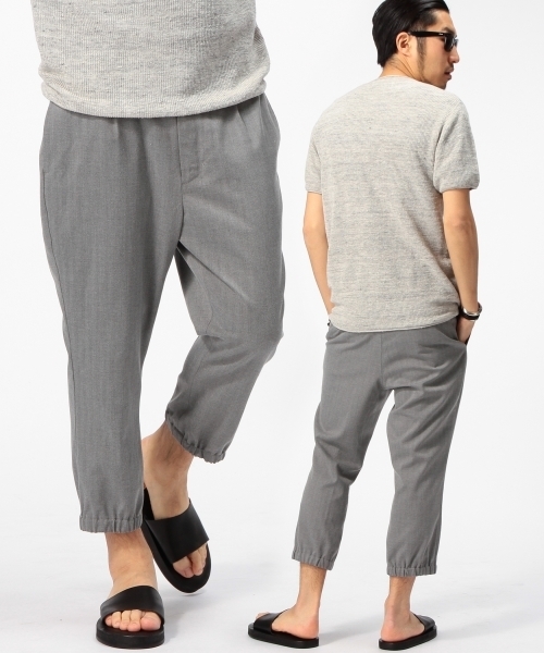B:MING by BEAMS(ビーミングバイビームス)の「ビーミング by ビームス / ストレッチ7分丈パンツ(その他パンツ・メンズ・グレー/ネイビー・SMALL/LARGE/MEDIUM)」の9枚目の写真