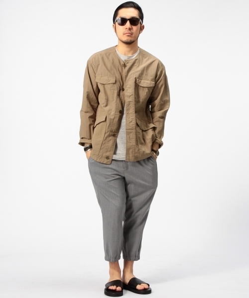 B:MING by BEAMS(ビーミングバイビームス)の「ビーミング by ビームス / ストレッチ7分丈パンツ(その他パンツ・メンズ・グレー/ネイビー・SMALL/LARGE/MEDIUM)」の11枚目の写真