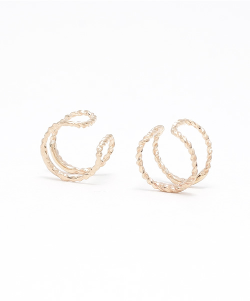 agete FIRST（アガットファースト）の「イヤリング（イヤークリップ）（イヤリング・レディース・ゴールド系その他・FREE）」の2枚目の写真