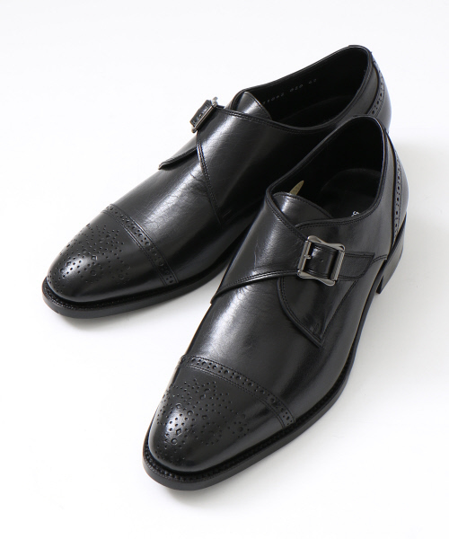 5351 POUR LES HOMMES（ゴーサンゴーイチプールオム）の「ﾄﾞﾚｽｼﾝｸﾞﾙﾓﾝｸｼｭｰｽﾞ（スニーカー・メンズ・ブラック・44/42/40）」の2枚目の写真