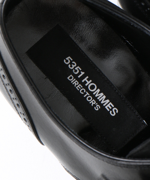 5351 POUR LES HOMMES（ゴーサンゴーイチプールオム）の「ﾄﾞﾚｽｼﾝｸﾞﾙﾓﾝｸｼｭｰｽﾞ（スニーカー・メンズ・ブラック・44/42/40）」の9枚目の写真