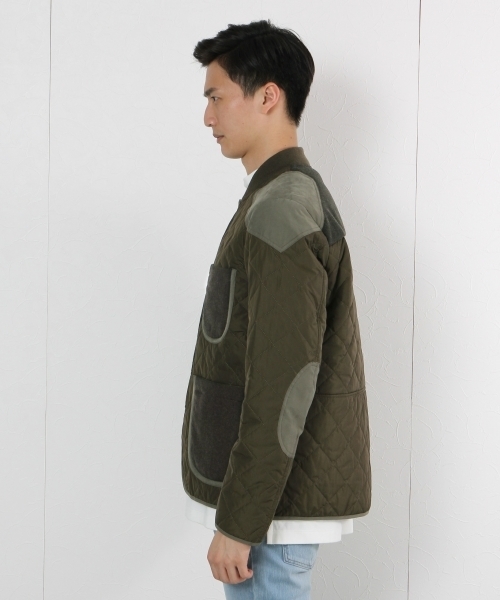 GLOBAL WORK（グローバルワーク）の「【一部店舗限定】サーモライトキルトジャケット/720833（その他アウター・メンズ・ネイビー/グリーン系その他・LARGE/MEDIUM）」の13枚目の写真