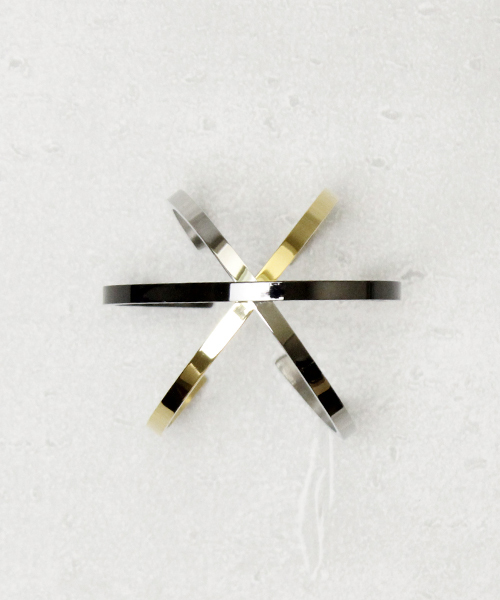 YArKA（ヤーカ）の「【YArKA / ヤーカ】stainless plane bangle1/ステンレスプレーンバングル1（バングル/リストバンド・メンズ・シルバー/ゴールド/ブラック・FREE）」の8枚目の写真