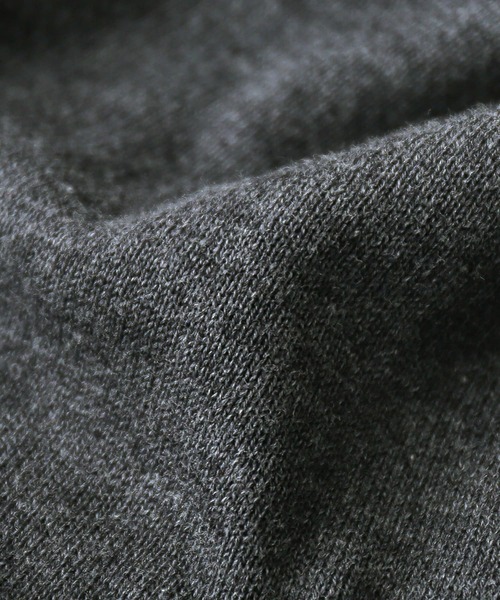 osharewalker(オシャレウォーカー)の「『配色ボーダーデザインニット』(ニット/セーター・レディース・グレー/ネイビー・2/1)」の6枚目の写真