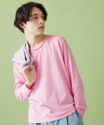 MONO-MART | 2017SS T/C ツインロールネック L/Sカットソー(Heather mix)(Tシャツ/カットソー)