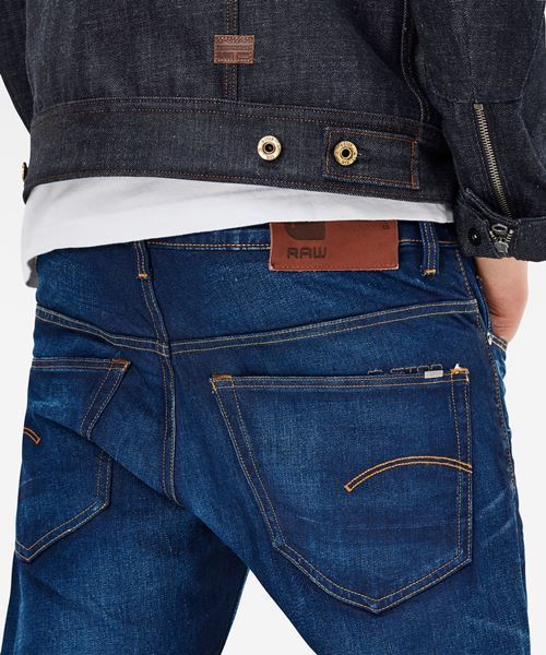 G-STAR（ジースター）の「3301 Slim Jeans（デニムパンツ・メンズ・ブルー系その他・31/33/30/32/28/29）」の3枚目の写真