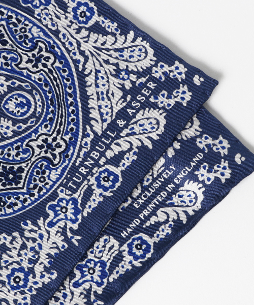 Turnbull&Asser（タンブルアンドアッサー）の「TURNBULL&ASSER シルク