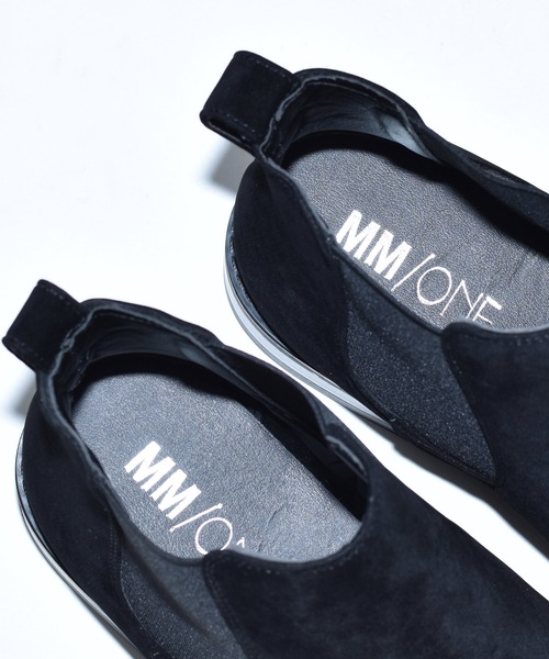 MM/ONE（エムエムワン）の「フェイクスエード サイドゴア ドレスブーツ ビジネス（ブーツ・メンズ・ブラック/ダークブラウン・40/42/44/41/43/45/46）」の7枚目の写真