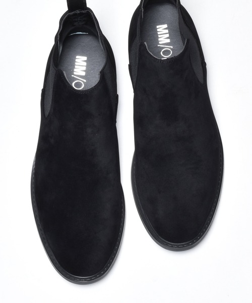 MM/ONE（エムエムワン）の「フェイクスエード サイドゴア ドレスブーツ ビジネス（ブーツ・メンズ・ブラック/ダークブラウン・40/42/44/41/43/45/46）」の8枚目の写真