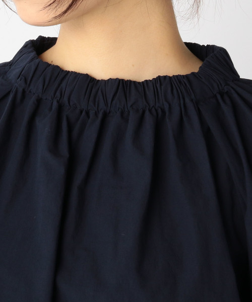 Liesse（リエス）の「袖ふんわりプルオーバー（シャツ/ブラウス・レディース・ベージュ/ネイビー/オフホワイト・FREE）」の6枚目の写真