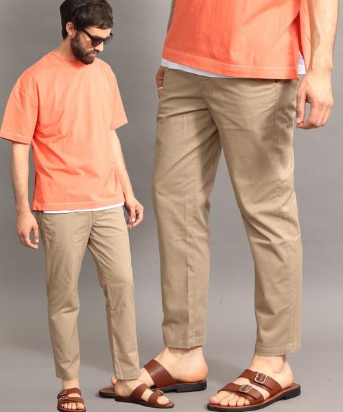 BEAUTY&YOUTH UNITED ARROWS（ビューティーアンドユースユナイテッドアローズ）の「by チノ テーパード アンクルパンツ ◆（チノパンツ・メンズ・ブラック/ダークグレー/ベージュ/ネイビー・SMALL/MEDIUM/LARGE）」の3枚目の写真