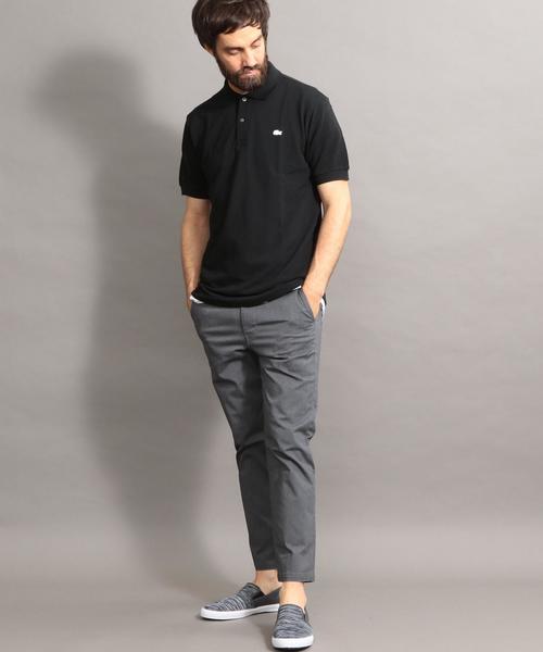 BEAUTY&YOUTH UNITED ARROWS（ビューティーアンドユースユナイテッドアローズ）の「【WEB限定】 by チノ テーパード アンクルパンツ ◆（チノパンツ・メンズ・ブラック/ダークグレー/ベージュ/ネイビー・MEDIUM/SMALL/LARGE）」の21枚目の写真