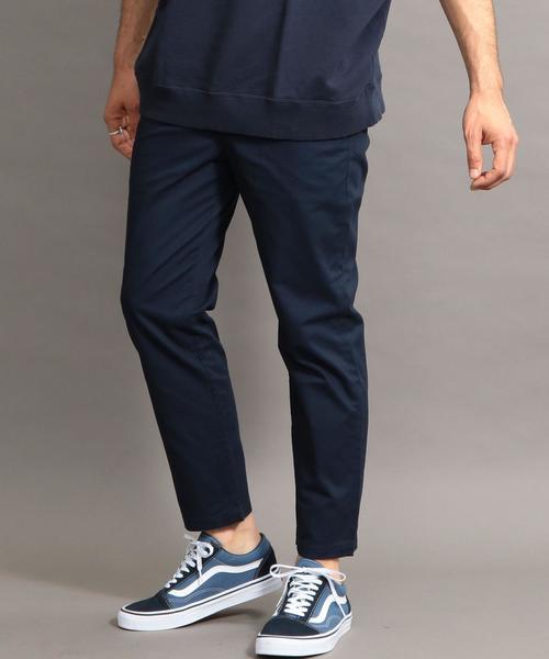 BEAUTY&YOUTH UNITED ARROWS（ビューティーアンドユースユナイテッドアローズ）の「【WEB限定】 by チノ テーパード アンクルパンツ ◆（チノパンツ・メンズ・ブラック/ダークグレー/ベージュ/ネイビー・MEDIUM/SMALL/LARGE）」の16枚目の写真
