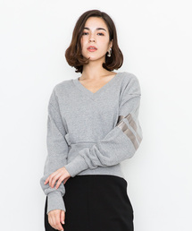 STUDIOUS | STUDIOUS HIGH 箔プリントカレッジスウェット(スウェット)