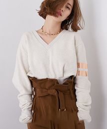 STUDIOUS | STUDIOUS HIGH 箔プリントカレッジスウェット(スウェット)