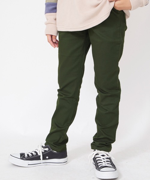 KRIFF MAYER Kid's Collection（クリフメイヤーキッズコレクション）の「マイニチスタイリッシュパンツ（テーパードタイプ）（チノパンツ・キッズ・ベージュ/ネイビー/カーキ/チャコール/ダークグレー・120/130/140/150/160）」の4枚目の写真