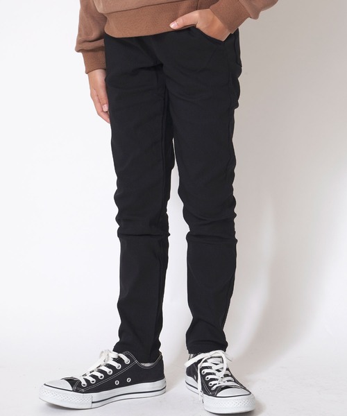 KRIFF MAYER Kid's Collection（クリフメイヤーキッズコレクション）の「マイニチスタイリッシュパンツ（テーパードタイプ）（チノパンツ・キッズ・ベージュ/ネイビー/カーキ/チャコール/ダークグレー・120/130/140/150/160）」の3枚目の写真