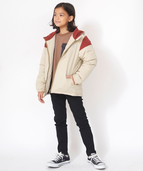 KRIFF MAYER Kid's Collection（クリフメイヤーキッズコレクション）の「マイニチスタイリッシュパンツ（テーパードタイプ）（チノパンツ・キッズ・ベージュ/ネイビー/カーキ/チャコール/ダークグレー・120/130/140/150/160）」の19枚目の写真