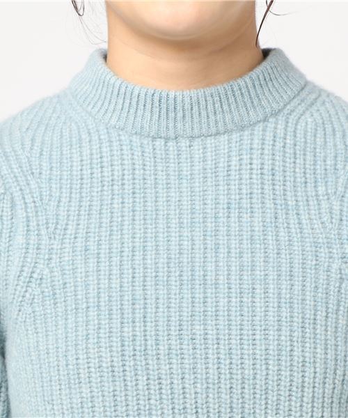 JILL STUART（ジルスチュアート）の「ポリシアミドルネックニット（ニット/セーター・レディース・ホワイト/グレー/ブルー・M/MEDIUM）」の17枚目の写真