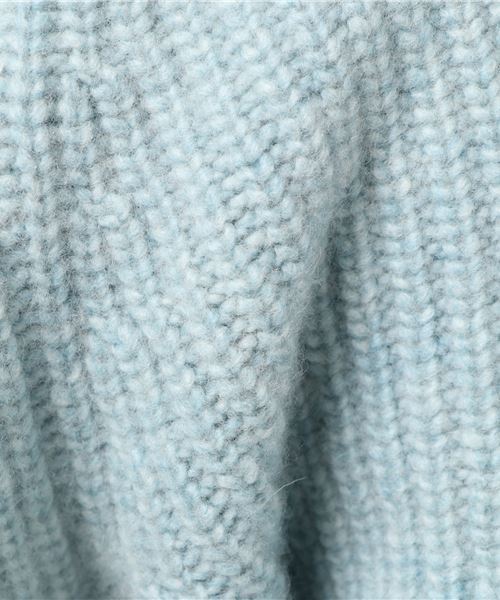 JILL STUART（ジルスチュアート）の「ポリシアミドルネックニット（ニット/セーター・レディース・ホワイト/グレー/ブルー・M/MEDIUM）」の11枚目の写真