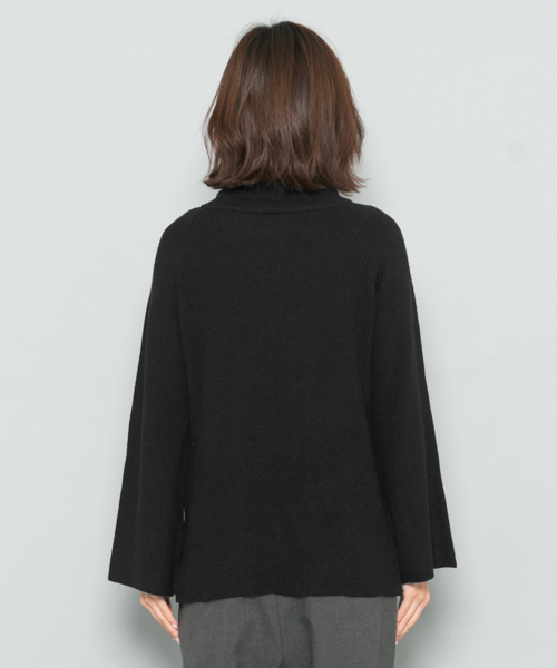 SENSE OF PLACE by URBAN RESEARCH(センスオブプレイスバイアーバンリサーチ)の「ストレッチハイネックセーター(ニット/セーター・レディース・ライトブルー/ブラック/ベージュ系その他・FREE)」の14枚目の写真