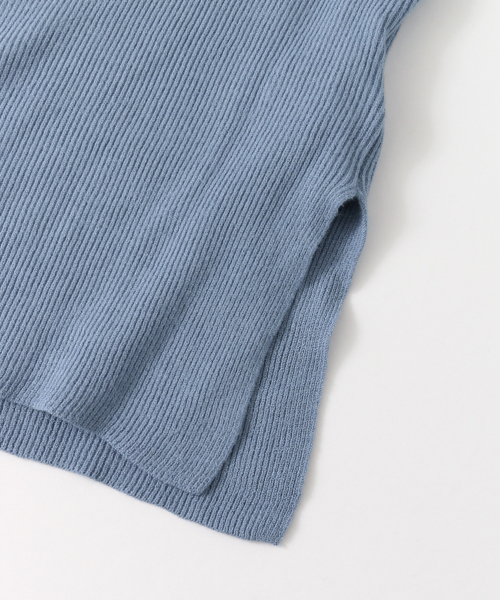 SENSE OF PLACE by URBAN RESEARCH(センスオブプレイスバイアーバンリサーチ)の「ストレッチハイネックセーター(ニット/セーター・レディース・ライトブルー/ブラック/ベージュ系その他・FREE)」の7枚目の写真