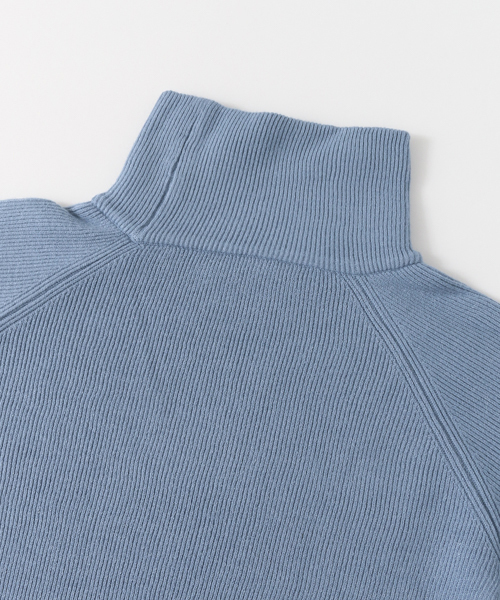 SENSE OF PLACE by URBAN RESEARCH(センスオブプレイスバイアーバンリサーチ)の「ストレッチハイネックセーター(ニット/セーター・レディース・ライトブルー/ブラック/ベージュ系その他・FREE)」の9枚目の写真